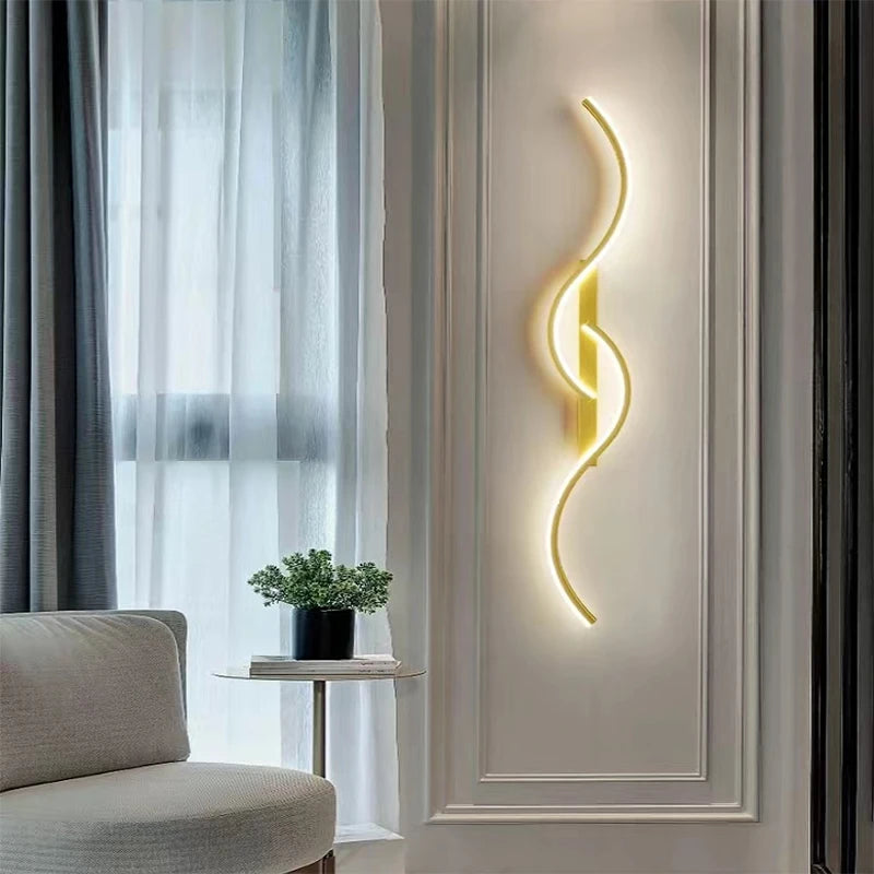 Modern LED Wall Lamp Strip For Bedroom Or Living Room