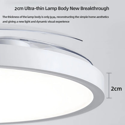 Retractable Ceiling Fan Light With Remote – Quiet Modern LED