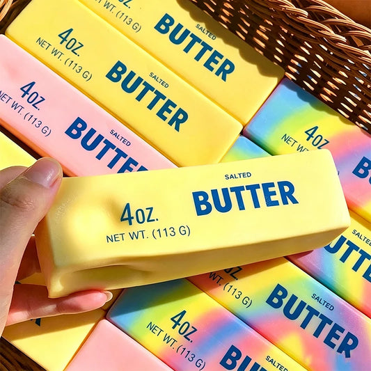 Squishy Butter Stick Fidget Toy – Slow Rebound Stress Ball