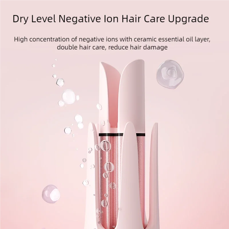 32 mm Automatic Hair Curler Wand – Ceramic Ionic Styler