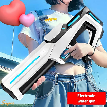 Electric Automatic Water Gun – Powerful Motorized Blaster