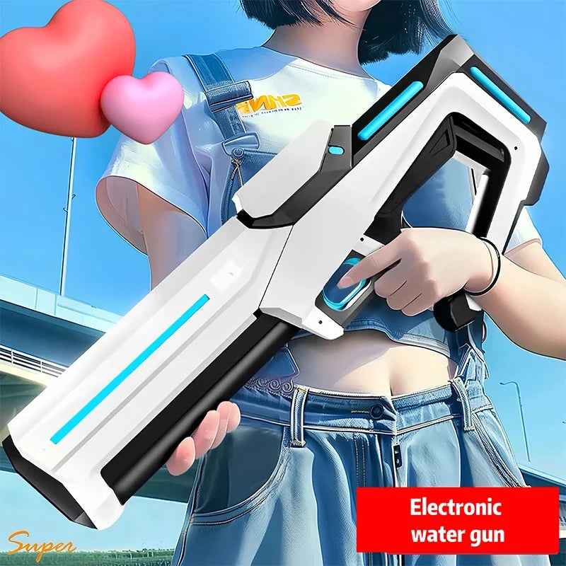 Electric Automatic Water Gun – Powerful Motorized Blaster