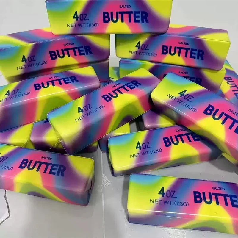 Squishy Butter Stick Fidget Toy – Slow Rebound Stress Ball