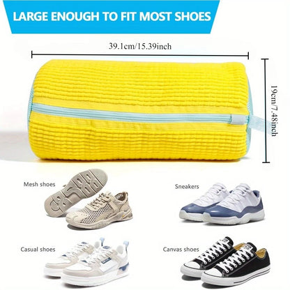 Chenille Shoe Laundry Bag for Washing Machines