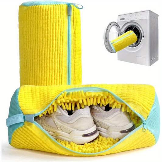 Chenille Shoe Laundry Bag for Washing Machines