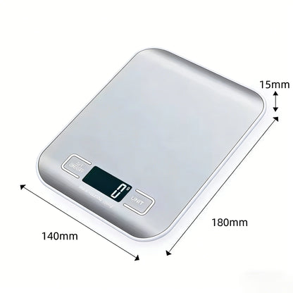 Digital Kitchen Food Scale 1g Accuracy With LED Display