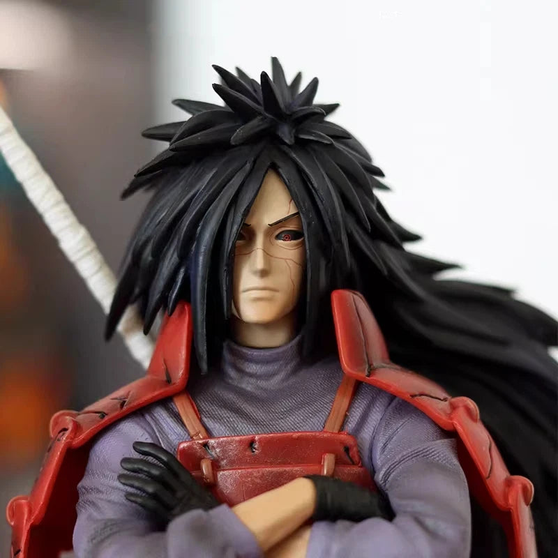 Anime Ninja LED PVC Figure Statue – Desktop Collectible