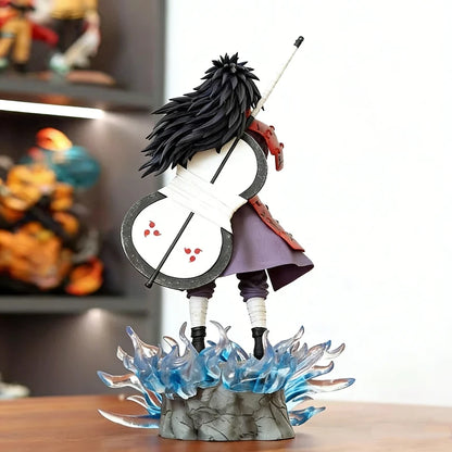 Anime Ninja LED PVC Figure Statue – Desktop Collectible