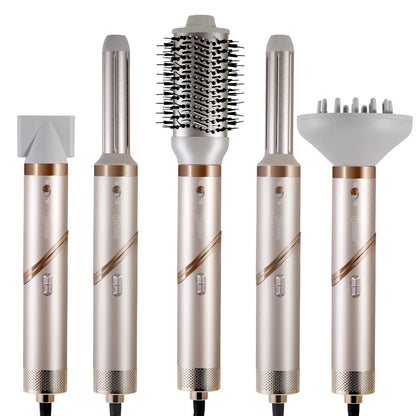 5-in-1 Foldable Hair Dryer & Styler With Ionic Care