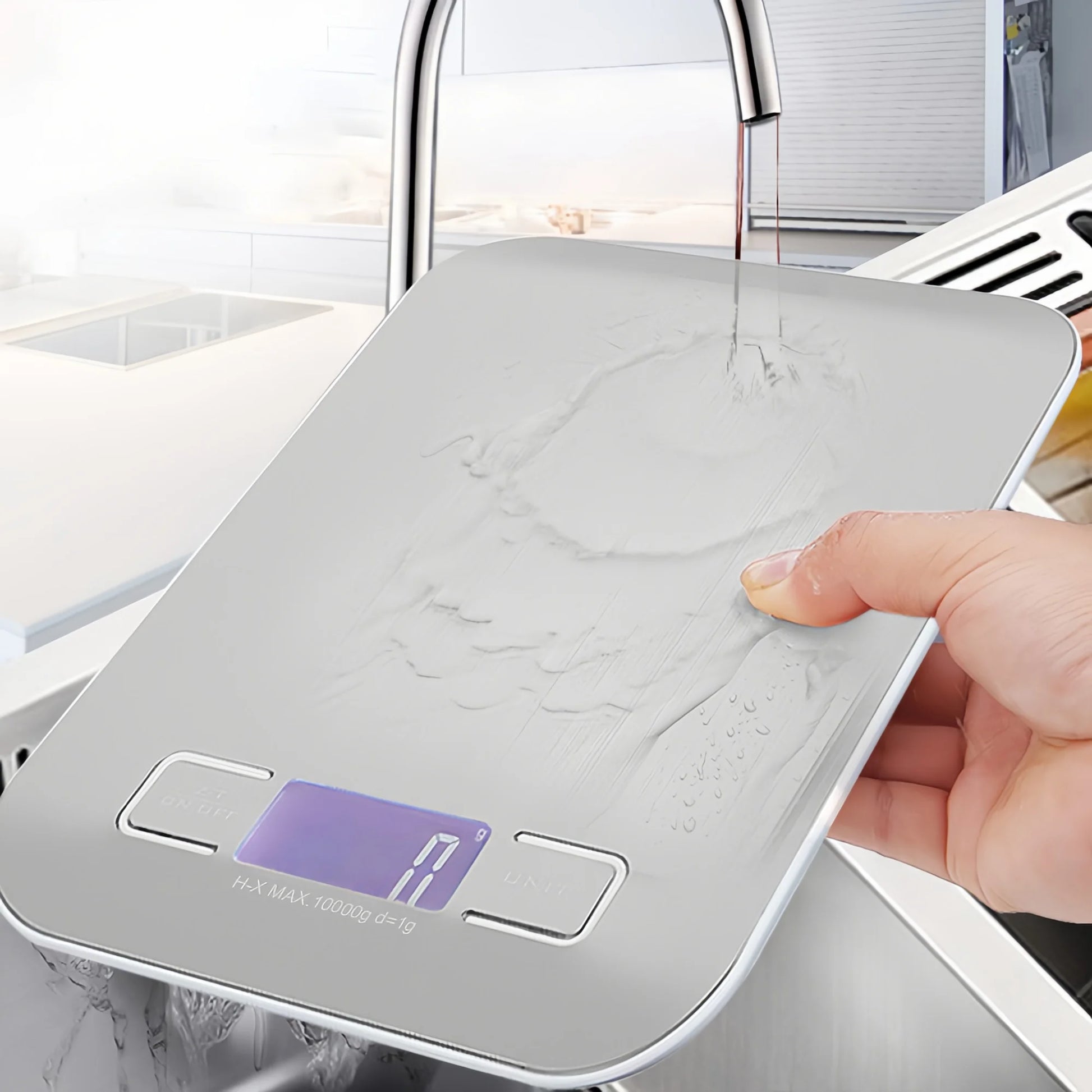 Digital Kitchen Food Scale 1g Accuracy With LED Display